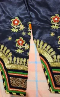 شلوار گل اطلسی