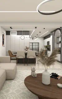 طراحی داخلی فضاهای مسکونی و تجاری