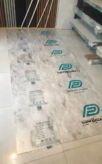 ماربل شیت طرح بتن روشن/پتینه/سیمنت/سنگ مصنوعی