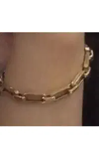 دست بند طلا گم شده زنجیری