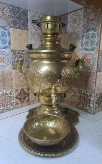 سماور برنجی