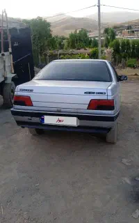 پژو مدل 85نقره آبی