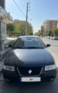 ماشین مدل ۸۲ سمند مشکی
