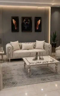 مبل راحتی شرکتی مدل وینچنزا3سال گارانتی معتبر ویژه