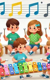 آموزش موسیقی کودک همراه بازی و داستان