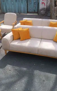مبل هفت نفره+ترکیبی شیک