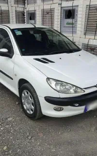 پژو 206 مدل 1401 بدون رنگ