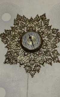 ساعت و لوستر