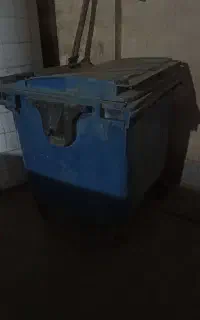 سطل زباله درب دار 750 لیتری