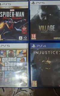 بازی های ps5 و ps4