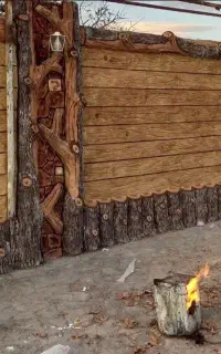 آبنما.آلاچیق.سیمانکاری طرح سنگ .طرح چوب