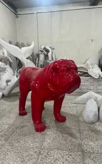 مجسمه سگ بولداگ