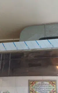 هود استیل هود صنعتی رستوران فست فود