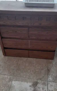 دراورچوبی سه کشوه