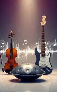 آموزش تخصصی هنگ درام ، سنتور  ،گیتار ، دف وضرب