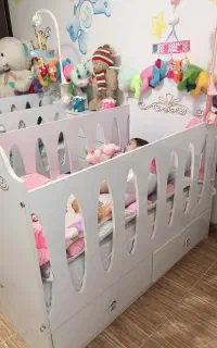 تخت خواب کودک با تشک