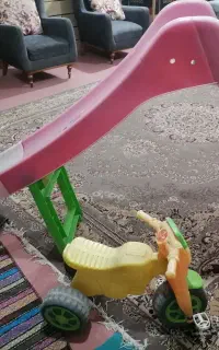 سرسره 5 پله و سه چرخ بچه گانه