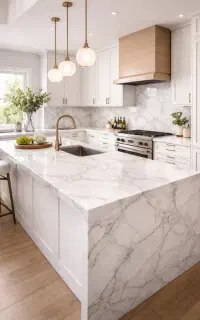 سنگ کانترتاپ و صفحه کابینت اندازه‌گیری رایگان