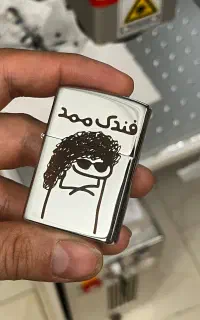 فقط تا آخر هفته / فندک زیپو با طرح دلخواه شما