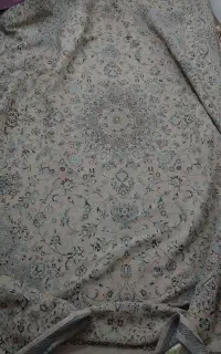 روفرشی بدون کشدار کرمی با جنس عالی