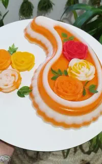 ژله، شام عروس ،صبحانه عروس سالاد پیش غذا