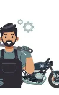 برق موتور موتور سیکلت اماده همکاری با مکانیک ها