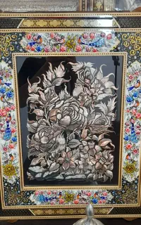 تابلو قلمزنی خاتم و نقاشی، جهیزیه.کادوئی