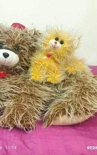 یک عدد گربه عروسکی مادر وبچه