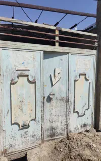 در حیاط ماشین زو