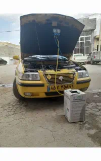 گاز گیری اتومبیل اوراقی وشیشه اتومبیل داودی