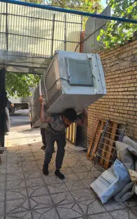 باربری کارگرتنها اسباب کشی سایدجابجایی وتخلیه وانت