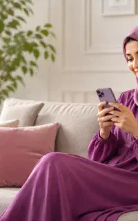 فعالیت در منزل با گوشی