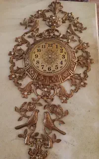 ساعت دیواری برنز