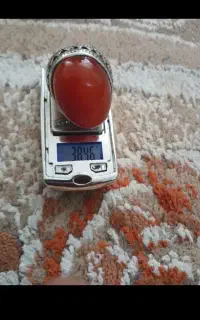 انگشتر نقره وزن 38