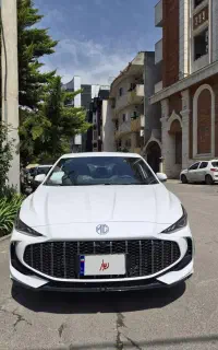 ام جی ۵ مدل ۲۰۲۵ وارداتی پلاک منطقه