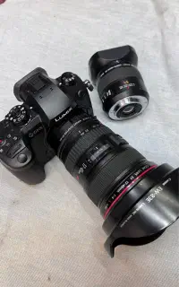 دوربین لومیکس GH5اکبند همراه دو لنز هدیه
