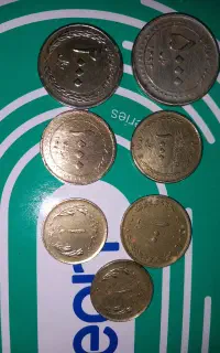 سکه های ۱ ریالی تا ۵ هزار ریالی