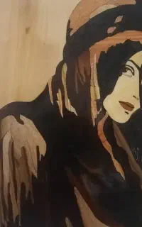 تابلو چوب تزئینی
