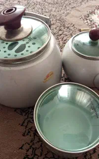 قوری کتری و قندون  روری گازی