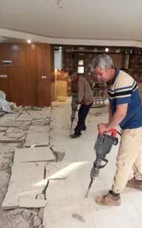 تخریب کاری ساختمان مسکونی اداری تجاری