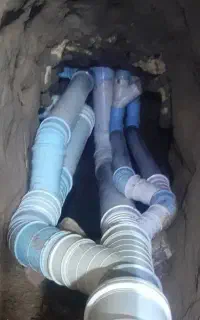 لوله کش آب و فاضلاب گچ کاری در منطقه شهری مشهد