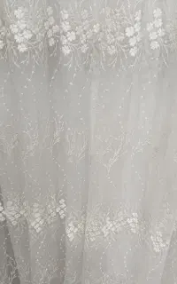 پرده تور، دوخت پلیسه