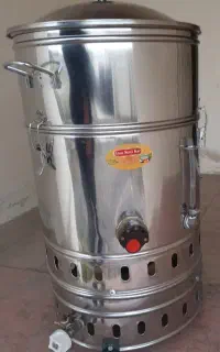 بخار پز تمام استیل آکبند