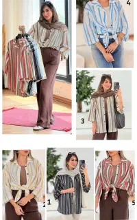 شومیز راه راه