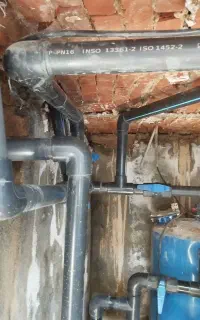 لوله کش استخر و نصب شیرآلات