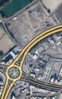 فروش زمین پشت بر کمربندی