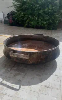 دیگ،ظرف مسی بزرگ،تجغن