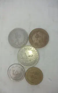 سکه قدیمی 5تا