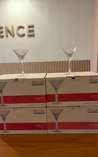 لیوان و جام شیشه ای ocean اصل