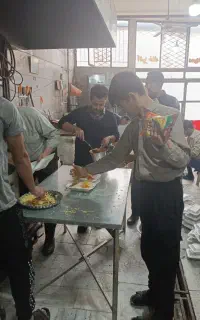 پخت غذا برای هیات ها و مساجد و حسینیه ها